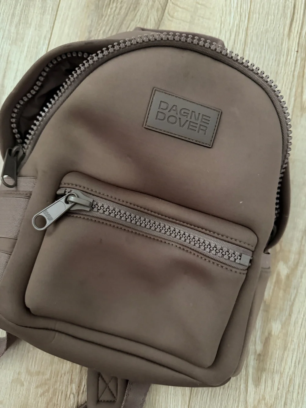 Dagne Dover Brown Mini Sling Backpack